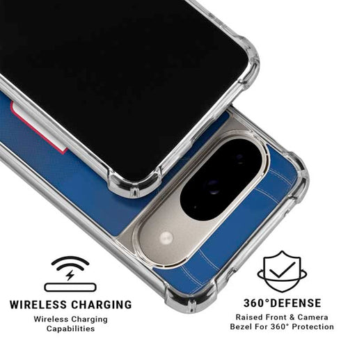 NFL New York Giants Team Jersey Google Pixel 10 Clear Case
